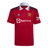 adidas Kids Manchester United 2022/23 Home Jersey  Real Red/White 