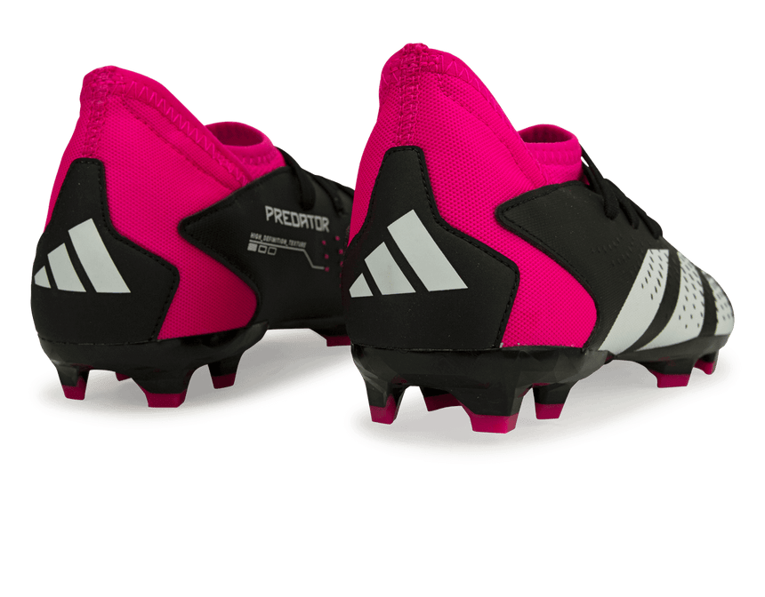 adidas Kids Predator Accuracy.3 FG Black/Pink Rear