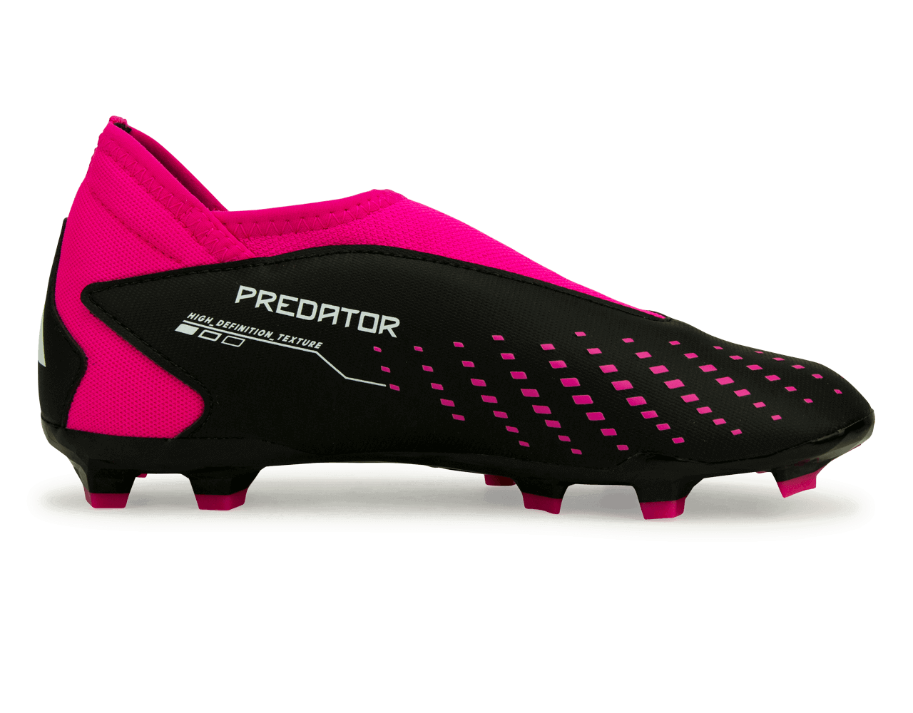adidas Kids Predator Accuracy.3 LL FG Black/Pink Side