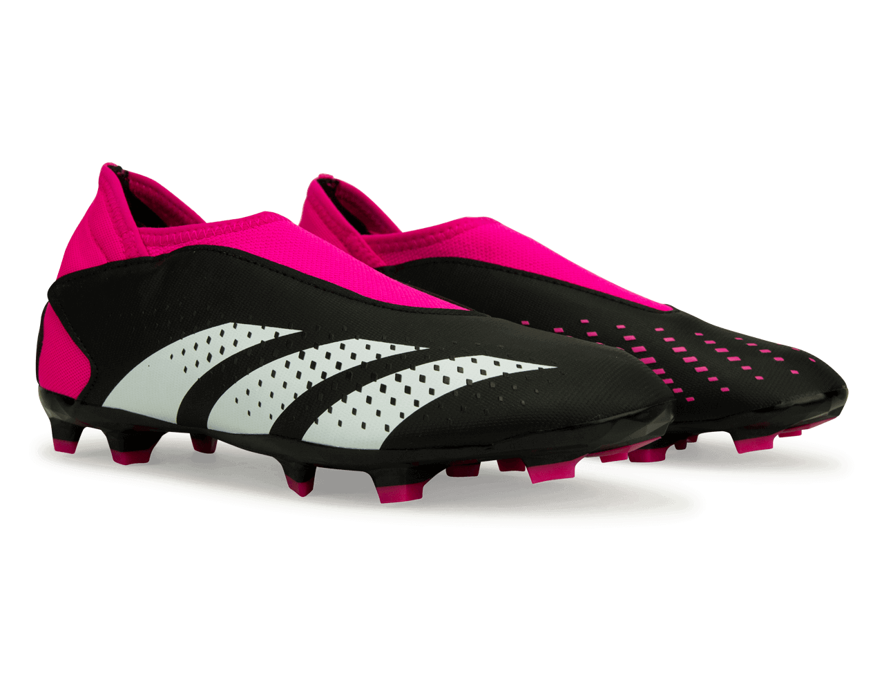 adidas Kids Predator Accuracy.3 LL FG Black/Pink Together
