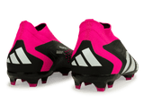 adidas Kids Predator Accuracy+ FG Black/Pink Rear