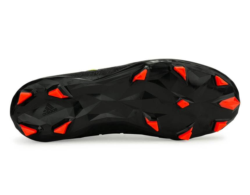 adidas Kids Predator Edge.1 FG Black/Solar Yellow Sole