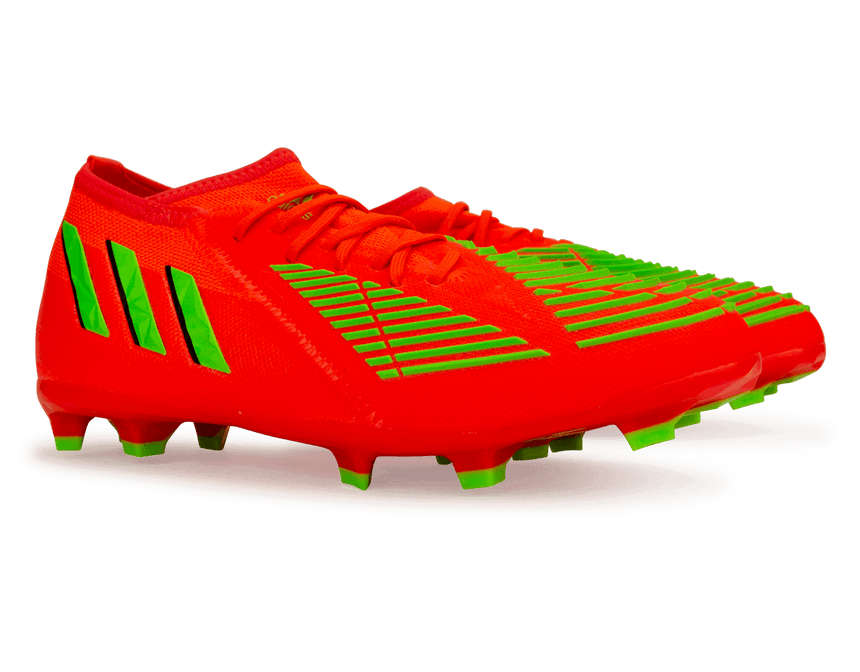 adidas Kids Predator Edge.1 FG Solar Red/Solar Green Together