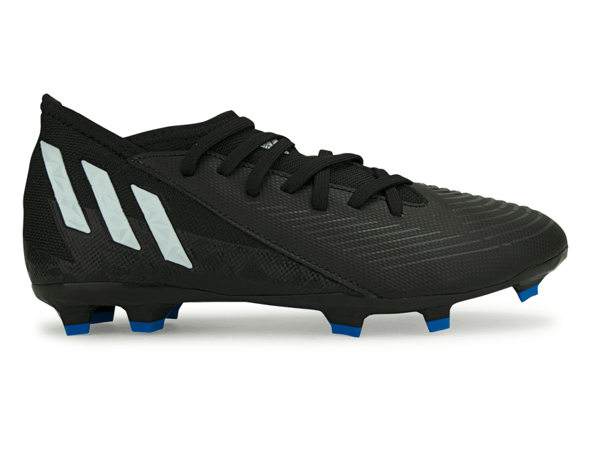 adidas Kids Predator Edge.3 FG Black/White Front