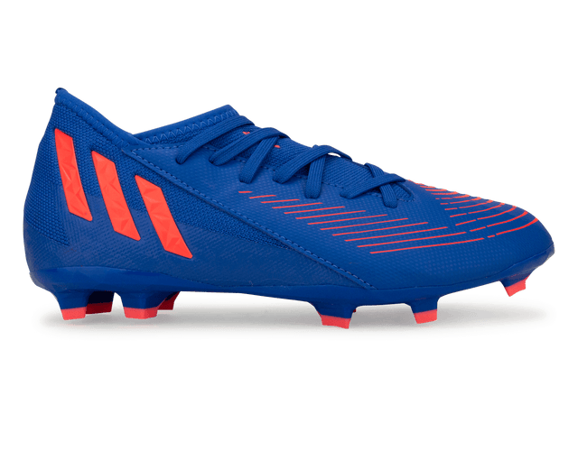 adidas Kids Predator Edge.3 FG Sapphire Edge Azteca Soccer