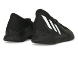 adidas Kids Predator Edge.3 Indoor Soccer Shoes Black/White Rear