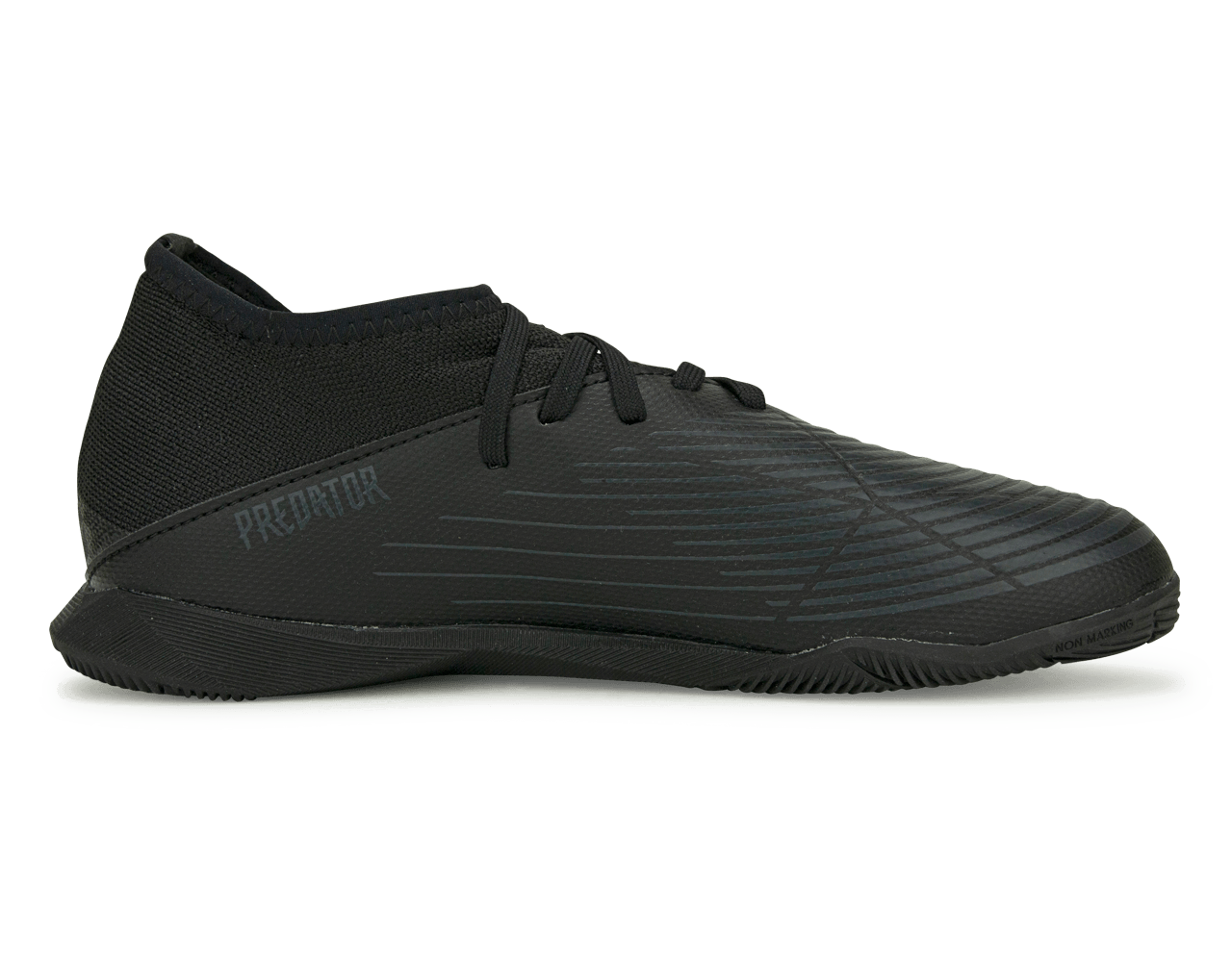 adidas Youth Predator Edge.3 Indoor Soccer Shoes Black/White adidas Youth Predator Edge.3 Indoor Soccer Shoes Black/White