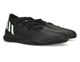 adidas Kids Predator Edge.3 Indoor Soccer Shoes Black/White Together