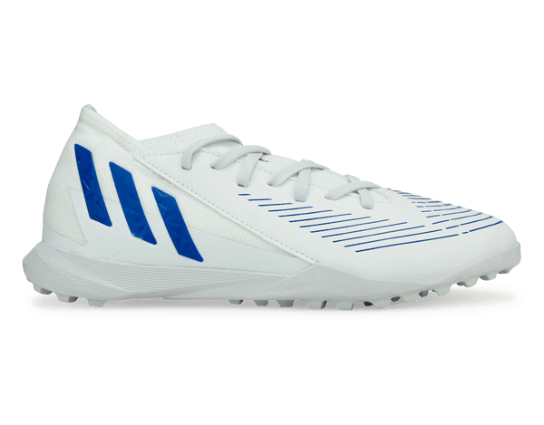 adidas Kids Predator Edge.3 TF White/Hi-Res Blue – Azteca Soccer