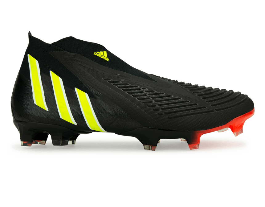 adidas Men's Predator Edge+ FG Black/Solar Yellow – Azteca Soccer