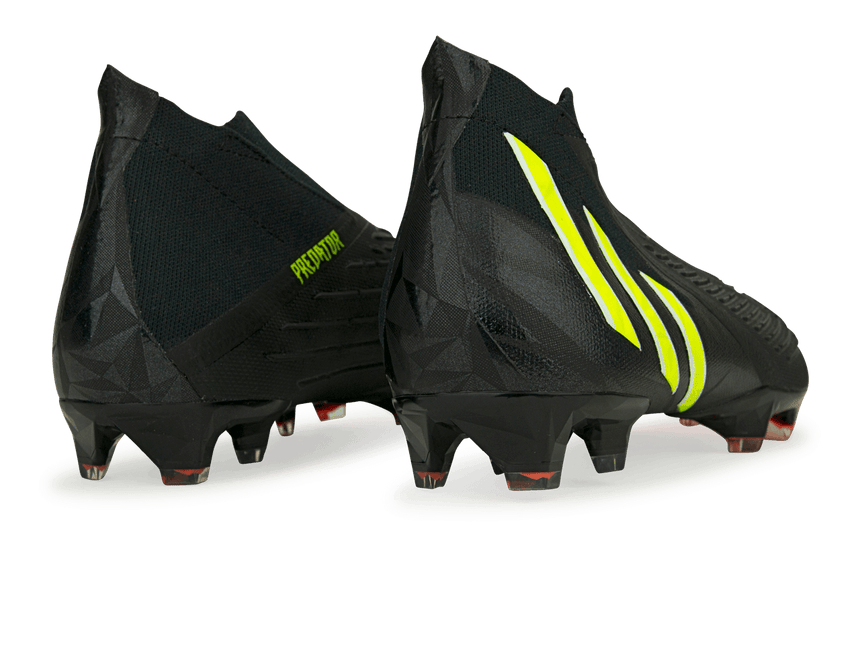 adidas Men's Predator Edge+ FG Black/Solar Yellow – Azteca Soccer