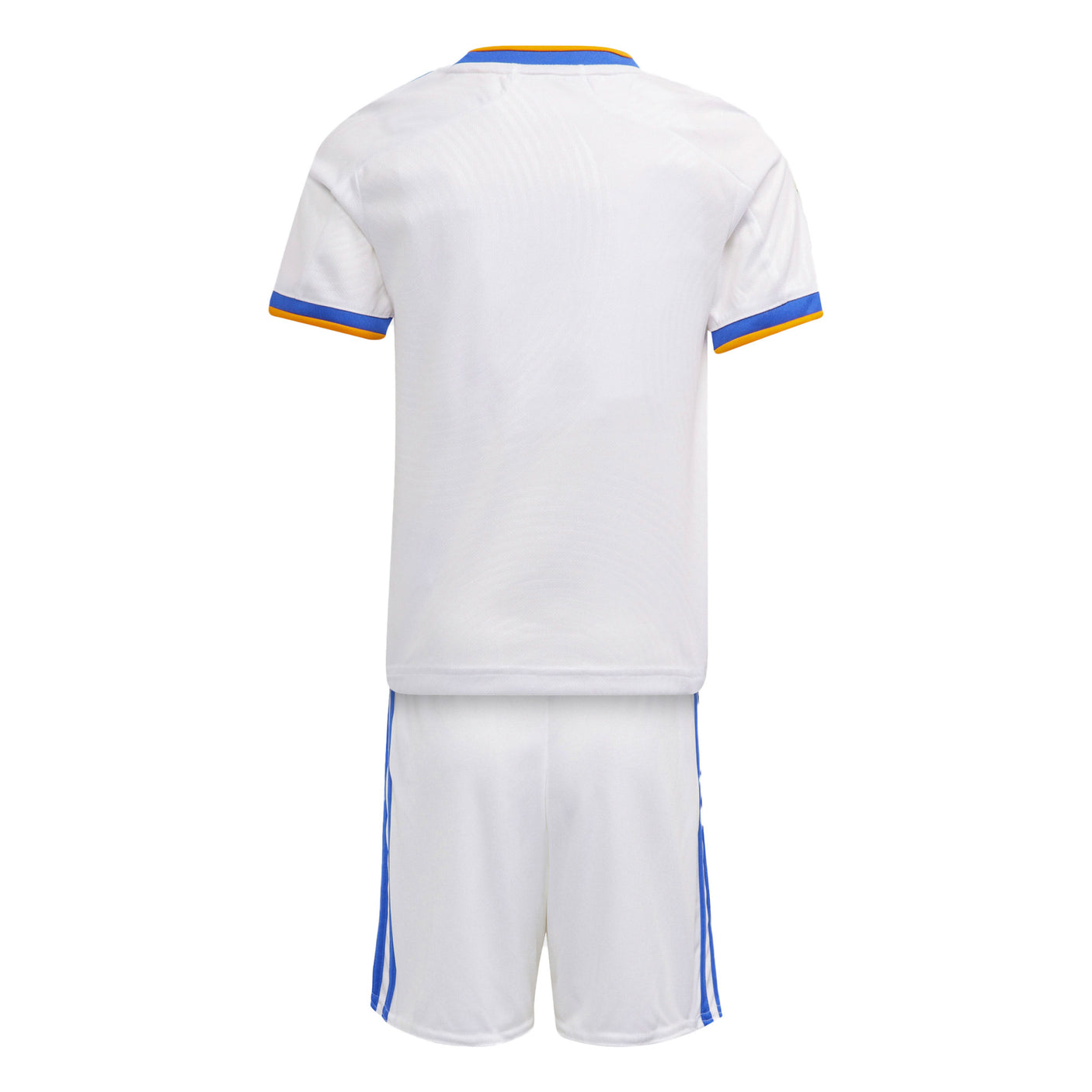 adidas Kids Real Madrid 2021/22 Home Minikit White/Blue Back