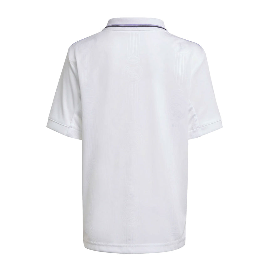 adidas Kids Real Madrid 2022/23 Home MiniKit White Back