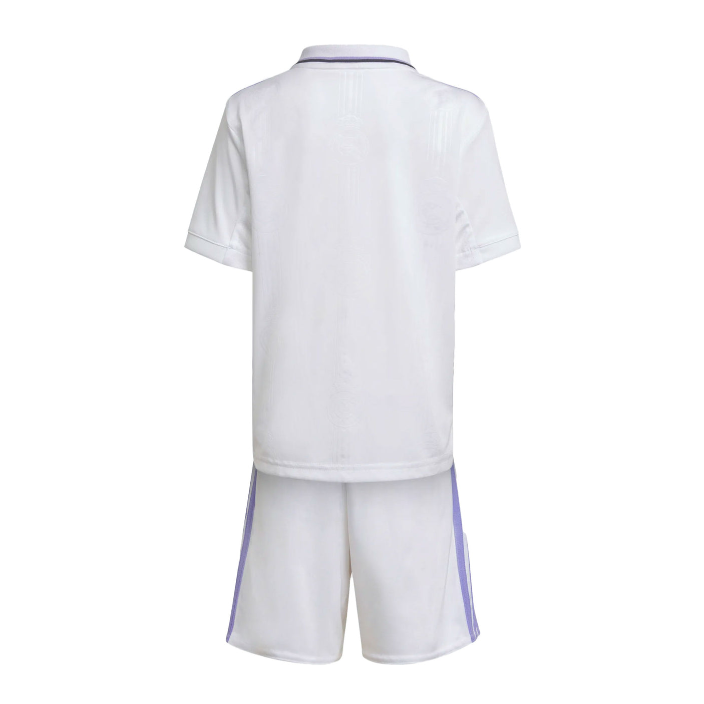 adidas Kids Real Madrid 2022/23 Home MiniKit White Whole Back