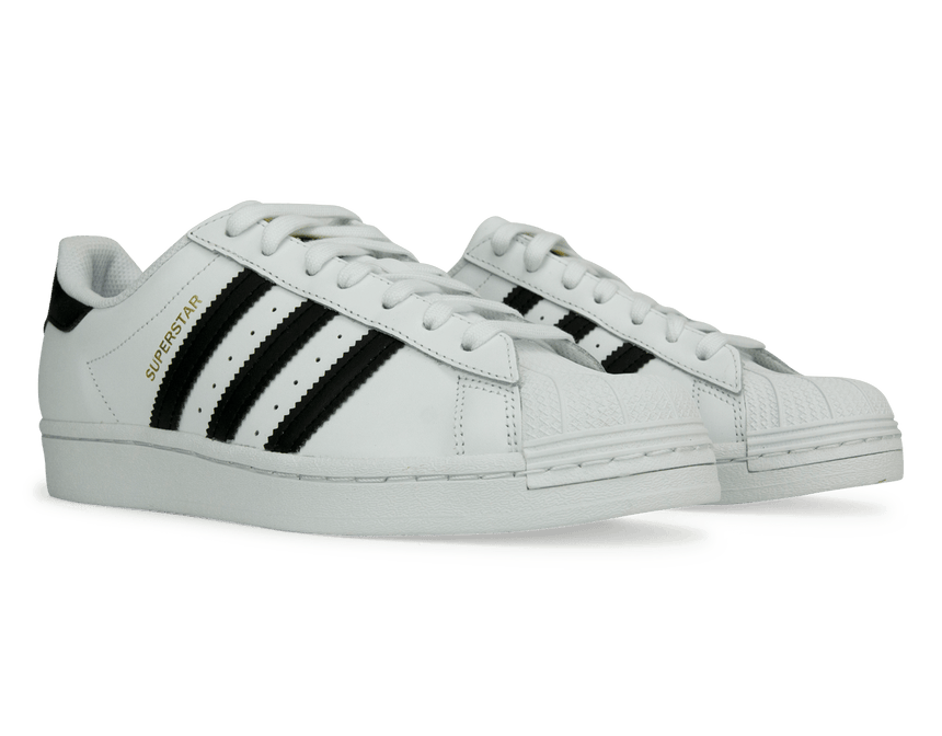 adidas Kids Superstar Shoes Black/White Together