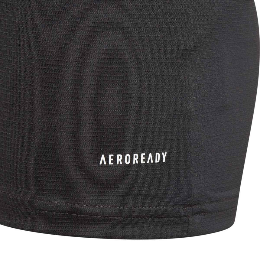 adidas Kids Team Base Tee Black/White Aeroready