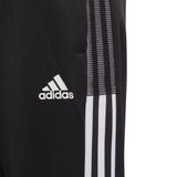 adidas Kids Tiro 21 Track Pants Black/White adidas logo