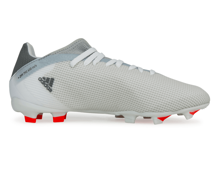 adidas Kids X Speedflow.3 FG White/Iron Side