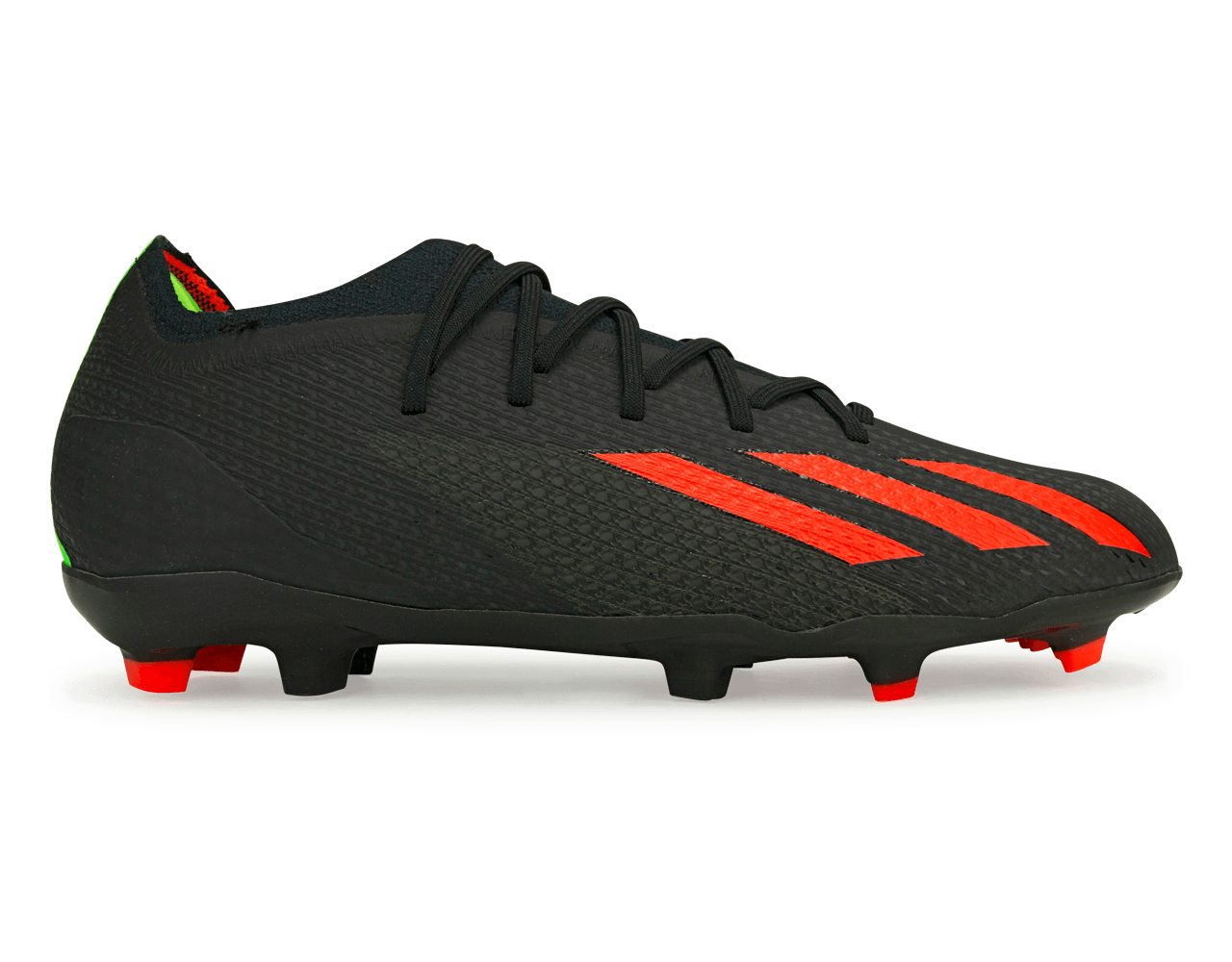 Adidas Kids x Speedportal.1 FG Black Solar Red 5.5