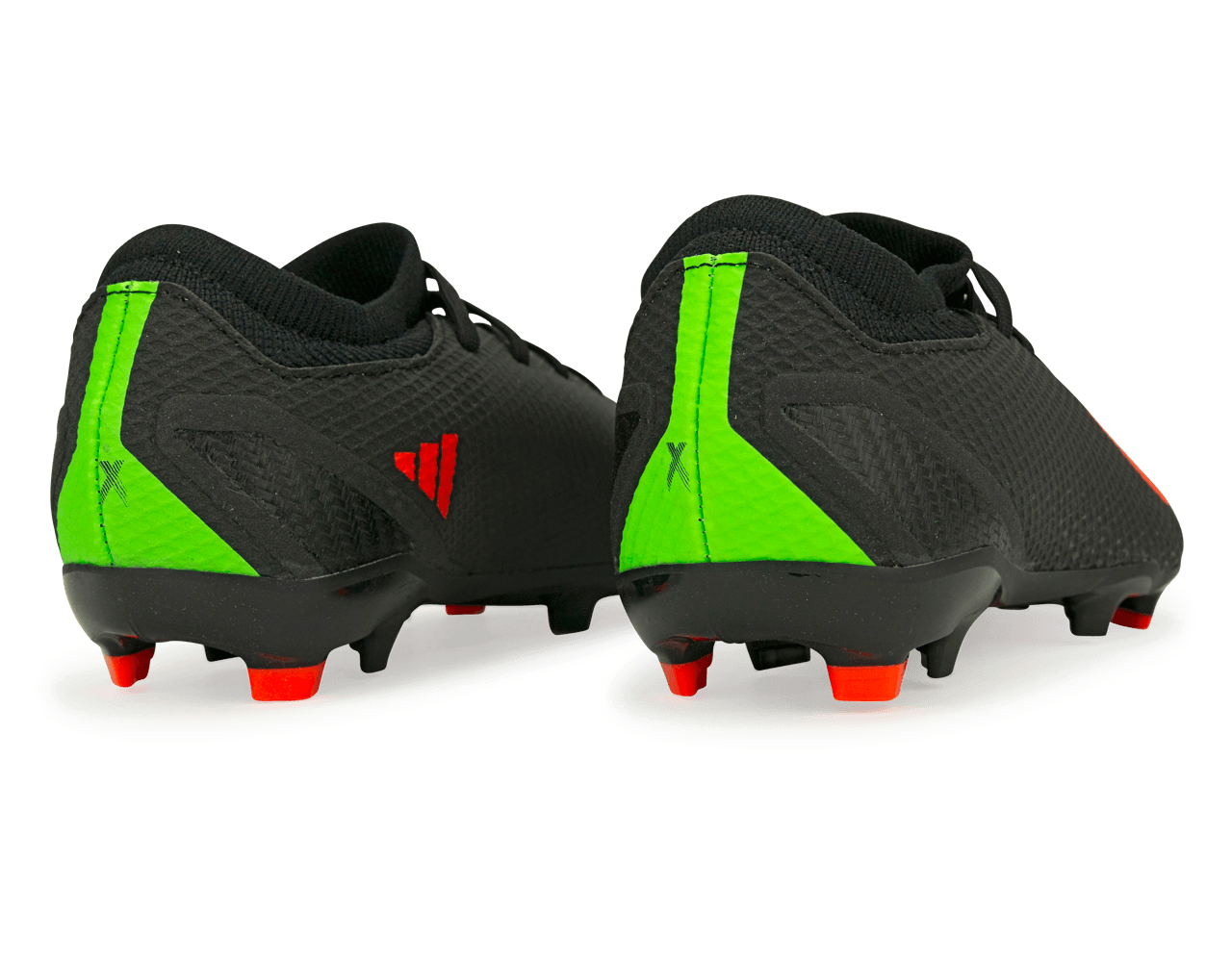 Adidas x Speedportal.3 Firm Ground Soccer Cleats Kids Core Black Green 6