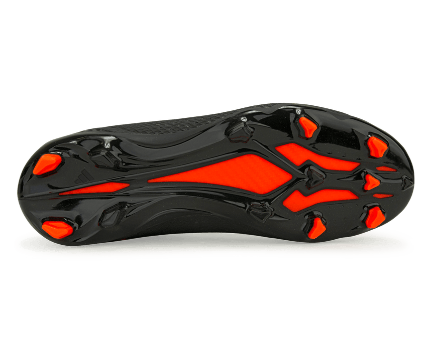 adidas Kids X SpeedPortal.3 FG Black/Solar Red Sole