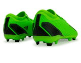adidas Kids X SpeedPortal.3 FG Solar Green/Black Rear
