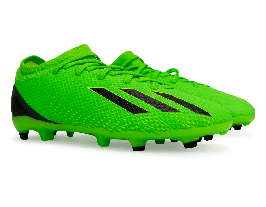 adidas Kids X SpeedPortal.3 FG Solar Green/Black Together
