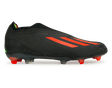 adidas Kids X SpeedPortal+ FG Black/Red/Green 