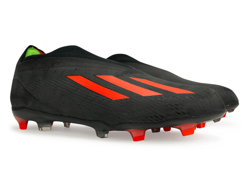 adidas Kids X SpeedPortal+ FG Black/Red/Green Together
