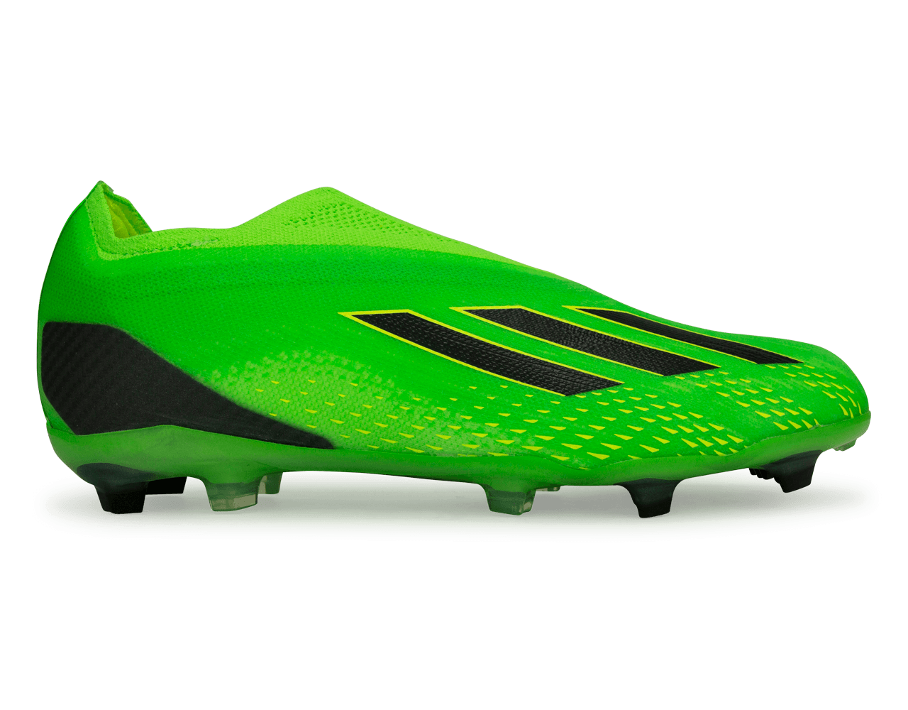 adidas Kids X SpeedPortal FG Solar Green Black 1