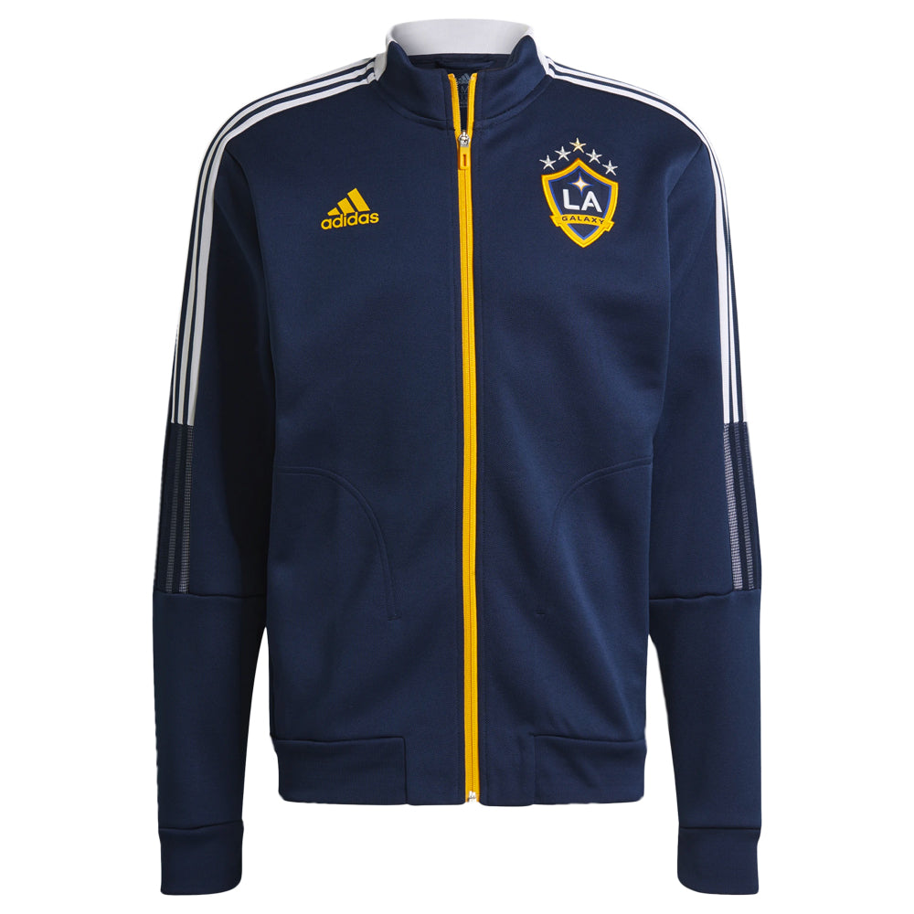 adidas Men's LA Galaxy 2021/22 Anthem Jacket Navy – Azteca Soccer