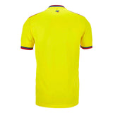 adidas Men's Colombia 2021/22 Home Jersey Bright Yellow Back