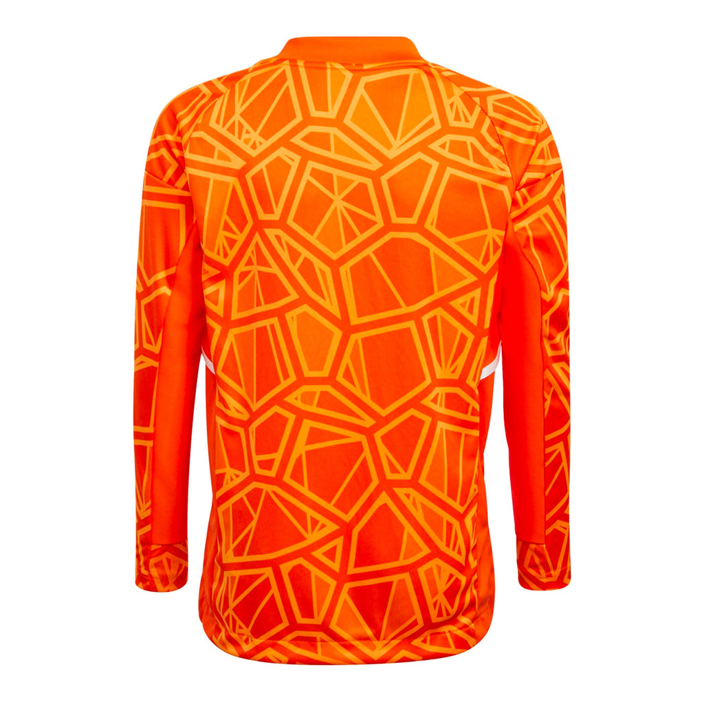 adidas Men's Condivo 22 Long Sleeve Goalkeeper Jersey Orange Back