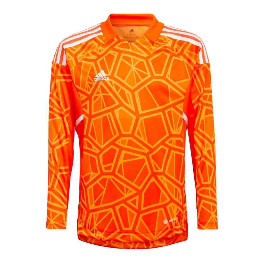 adidas Men's Condivo 22 Long Sleeve Goalkeeper Jersey Orange Front