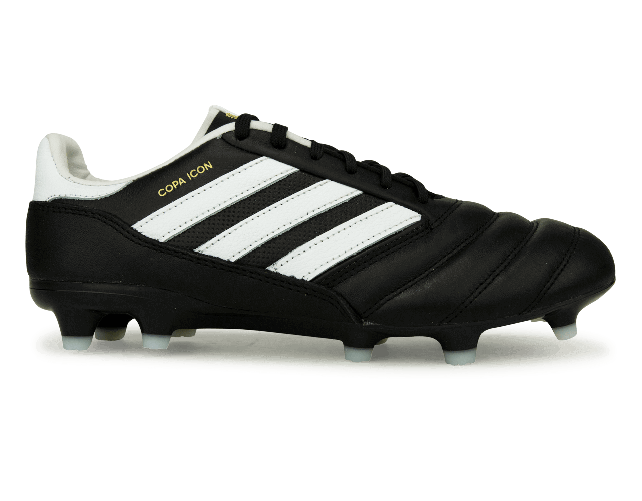 adidas Men s Copa Icon FG Black Gold Metallic Azteca Soccer