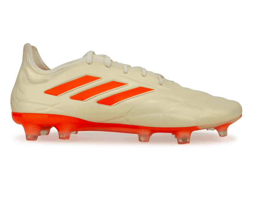 adidas Men's Copa Pure.1 FG Off White/Orange – Azteca Soccer