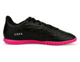 adidas Men's Copa Pure.4 IN Black/Pink Side