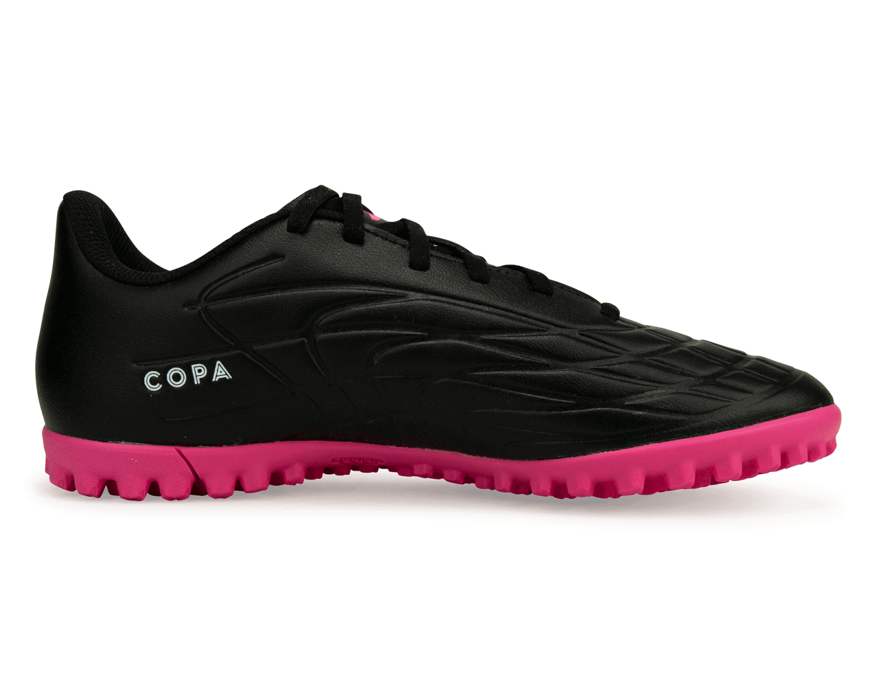 adidas Men's Copa Pure.4 TF Black/Pink Side
