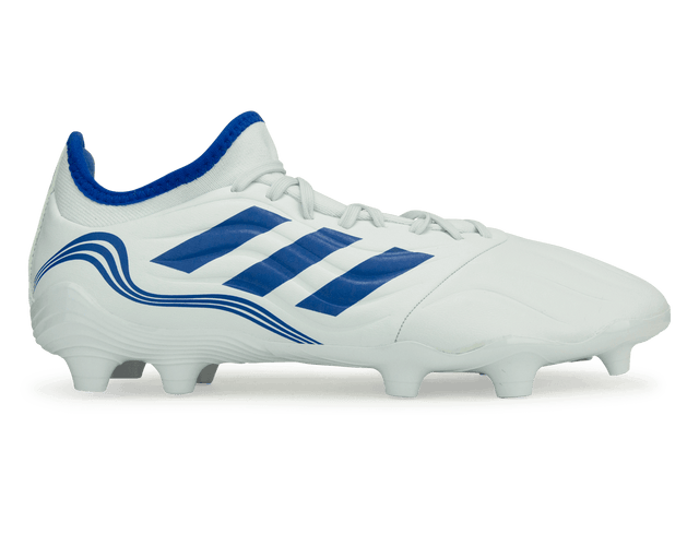 adidas Men's Copa Sense.3 FG White/Hi-Res Blue Front