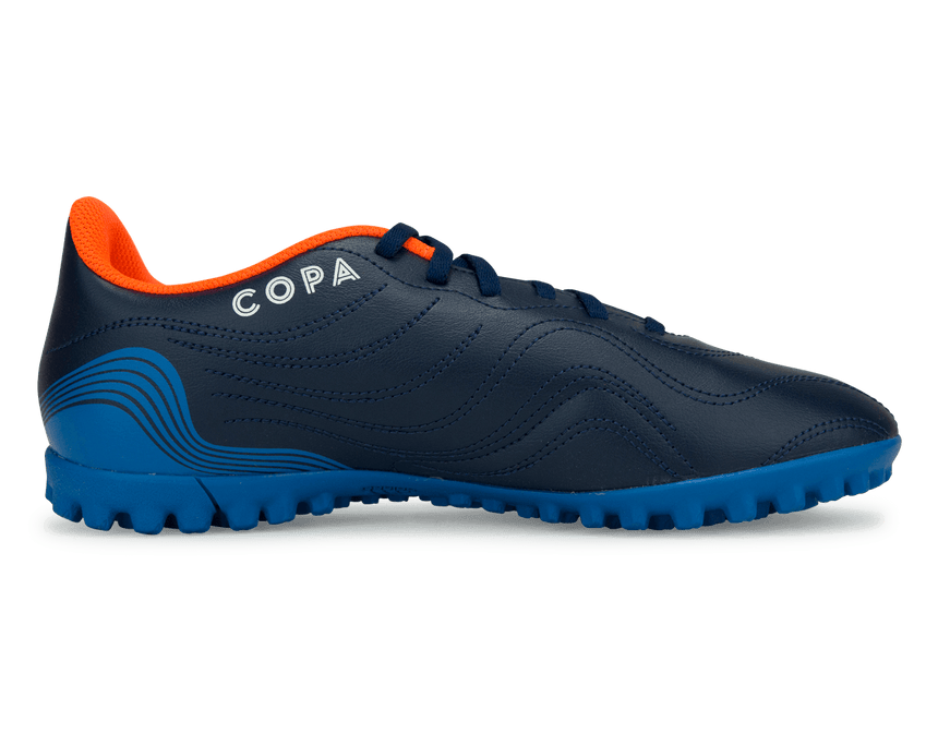 adidas Men's Copa Sense.4 TF Navy/White/Orange Side