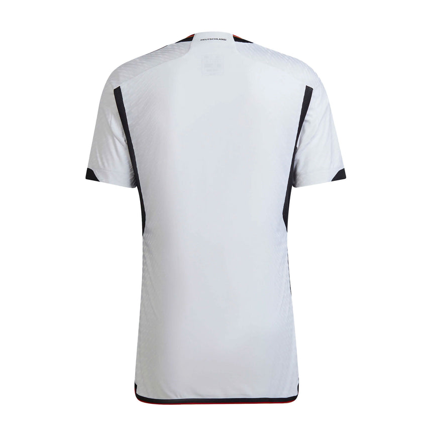 adidas Men's Germany 2022/23 Authentic Home Jersey White/Black Back