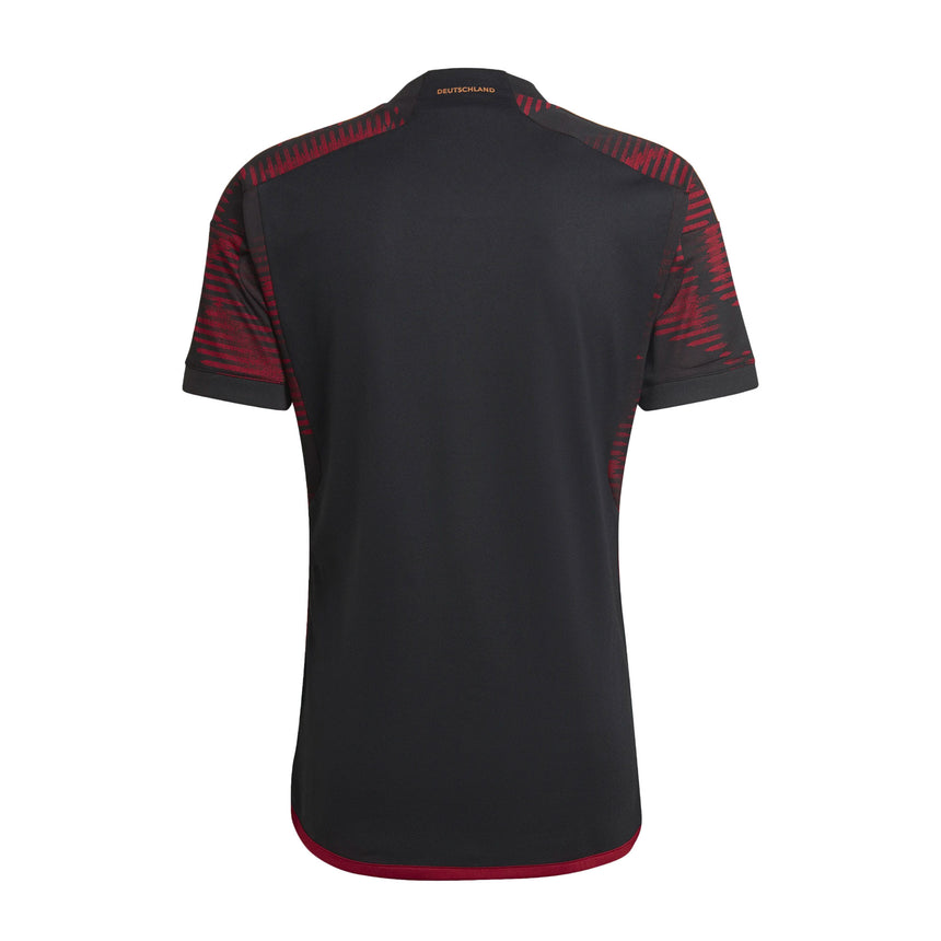 adidas Men's Germany 2022/23 Away Jersey Black Back