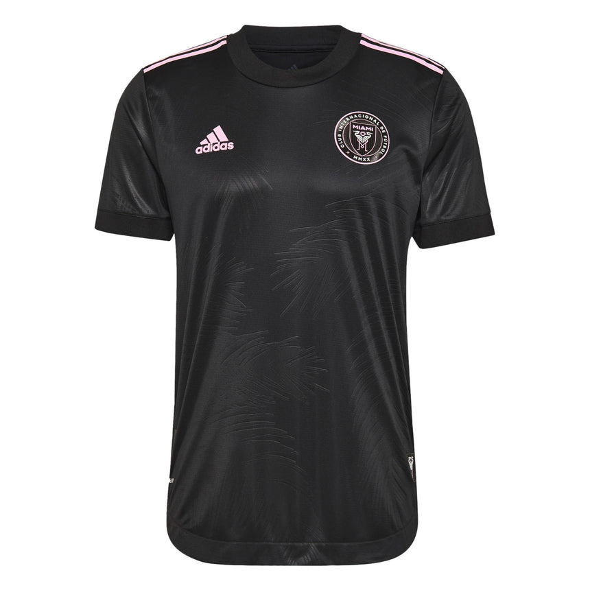 adidas Men's Inter Miami 2021/22 Away Jersey Black/True Pink Front