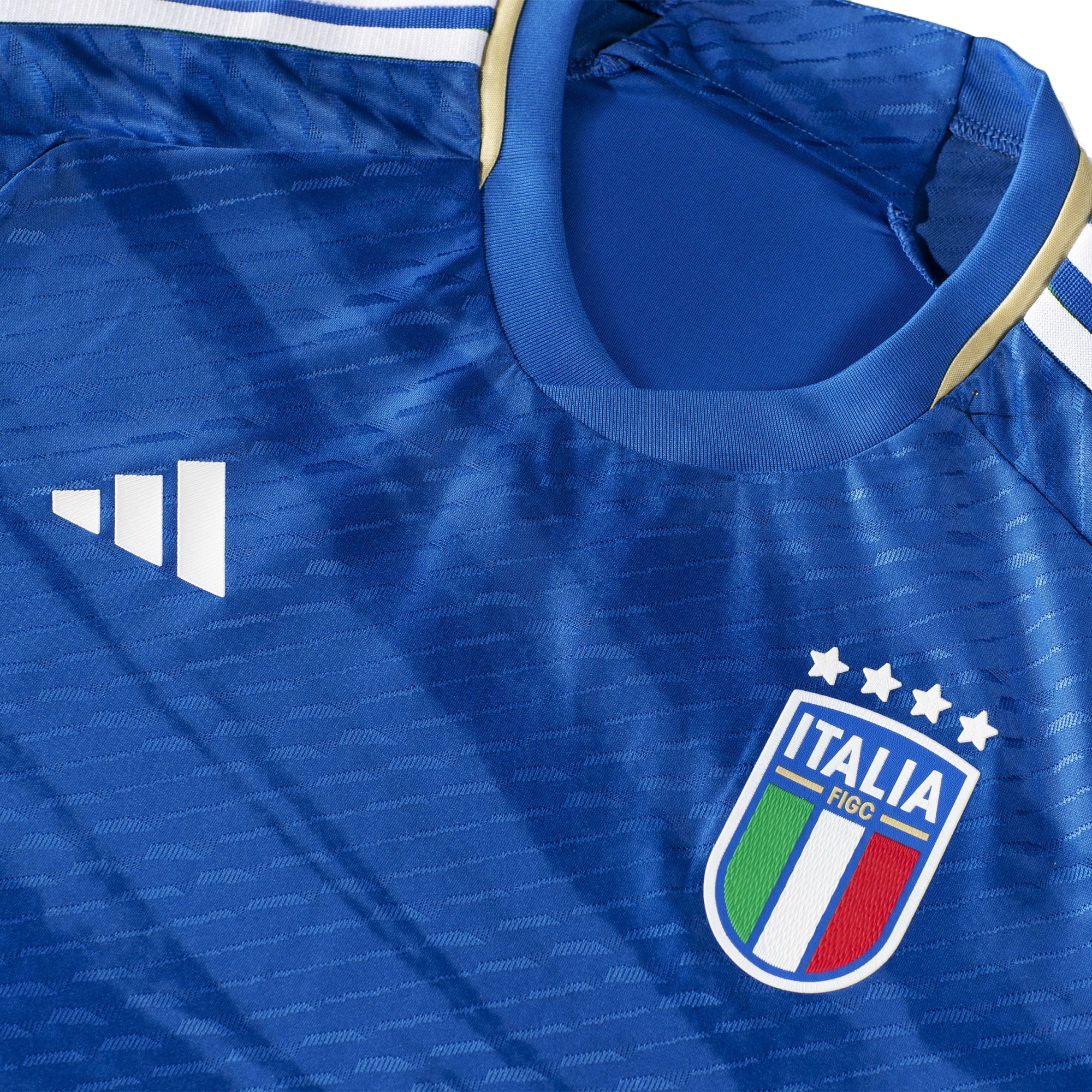 Men's Adidas White Italy National Team 2023 Away Authentic Jersey Size: Small