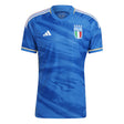 adidas Men's Italy 2023/24 Authentic Home Jersey Blue Front