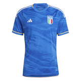 adidas Men's Italy 2023/24 Home Jersey Blue Front