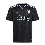 adidas Men's Juventus 2022/23 Away Jersey Black/White Front