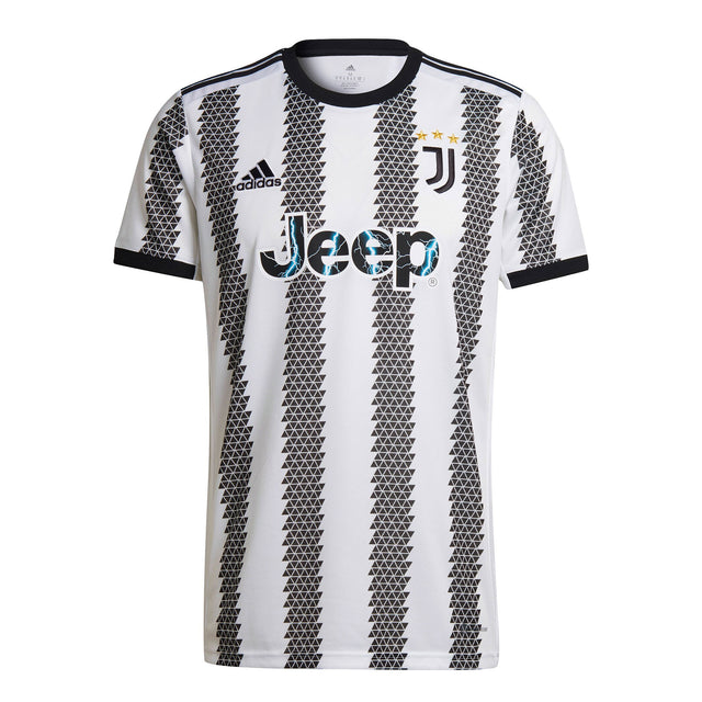 adidas Men's Juventus 2022/23 Home Jersey White/Black Front