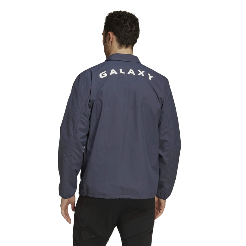 adidas Men's LA Galaxy 2022 Tiro Anthem Jacket Shawdow Navy/White Back