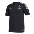 adidas Men's LA Galaxy Condivo 22 Polo Black/White Front